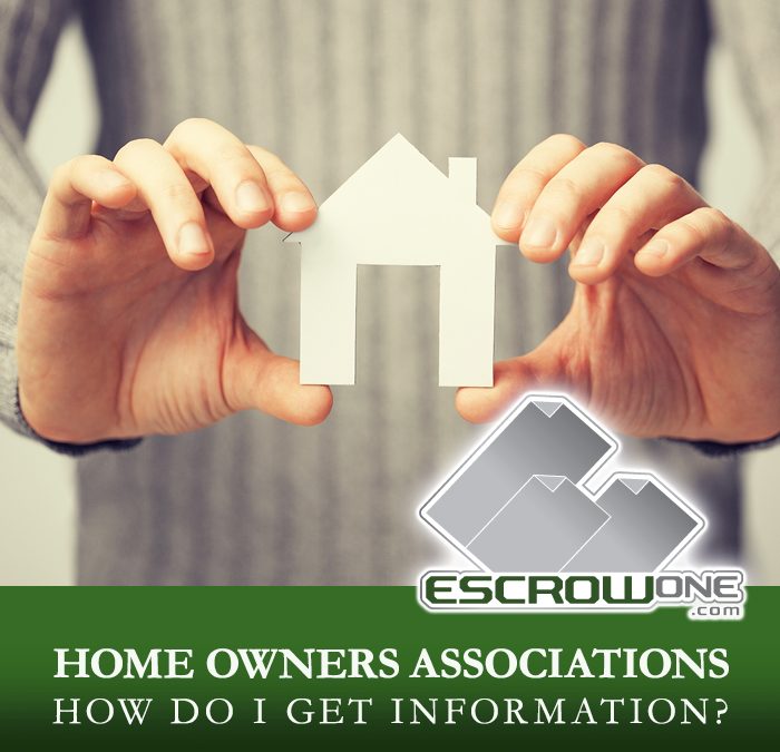 Home Owner Associations – How do I get information for the Association?