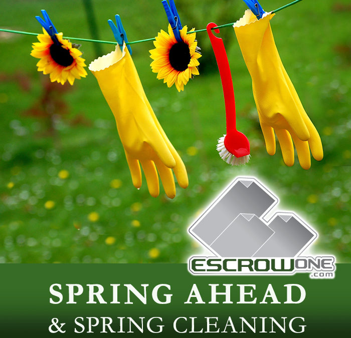 Spring Ahead & Spring Cleaning